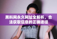 黑料网永久网址全解析，合法获取信息的正确途径