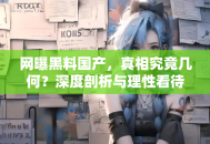 网曝黑料国产，真相究竟几何？深度剖析与理性看待