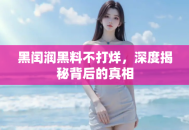 黑闰润黑料不打烊，深度揭秘背后的真相