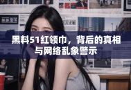 黑料51红领巾，背后的真相与网络乱象警示