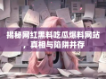 揭秘网红黑料吃瓜爆料网站，真相与陷阱并存